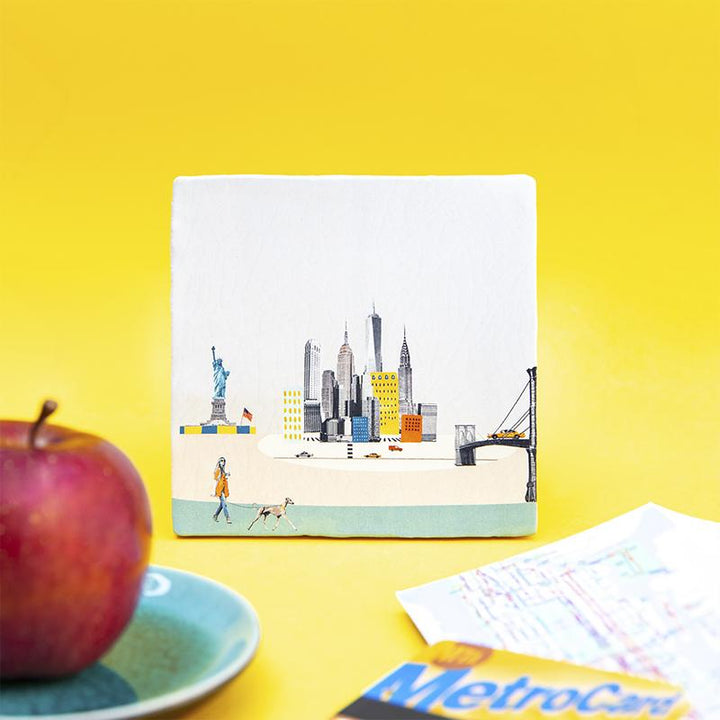 StoryTiles StoryTiles 10x10cm Awakening New York - New York erwacht - StoryTiles bei Nauli and Stories
