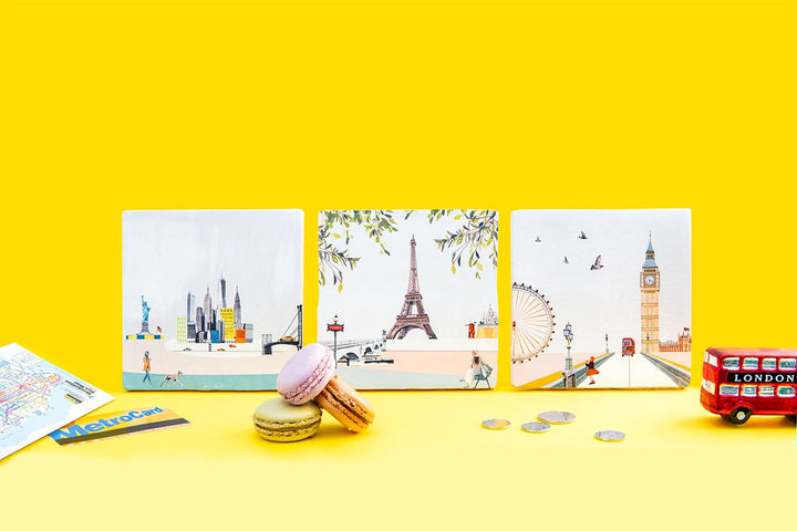 StoryTiles StoryTiles 10x10cm Awakening New York - New York erwacht - StoryTiles bei Nauli and Stories