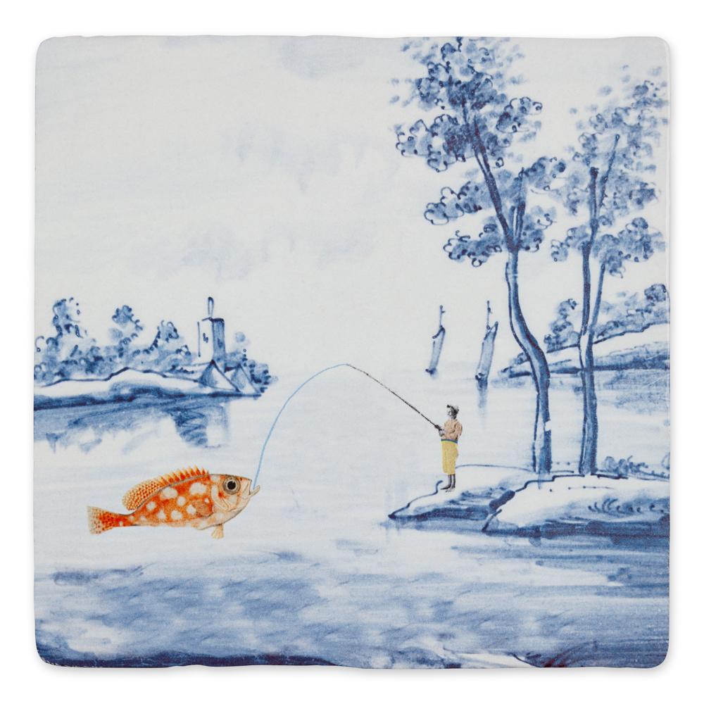 StoryTiles StoryTiles 10x10cm Catching the Big Fish - StoryTiles bei Nauli and Stories