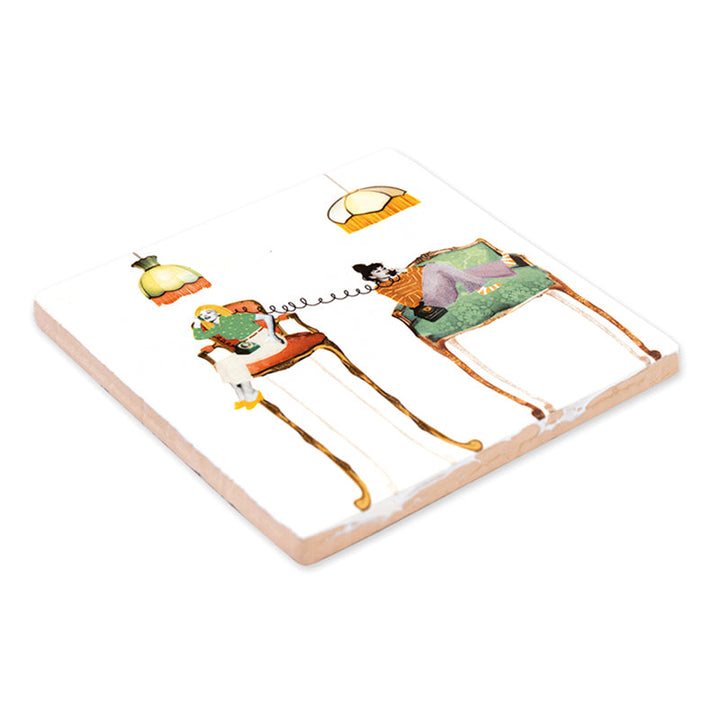 StoryTiles StoryTiles 10x10cm Chit chatting - Plauderstündchen - StoryTiles bei Nauli and Stories