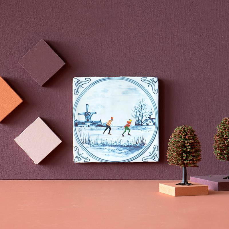 StoryTiles StoryTiles 10x10cm Dutch Winter - Winter in Holland  - StoryTiles bei Nauli and Stories