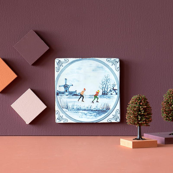 StoryTiles StoryTiles 10x10cm Dutch Winter - Winter in Holland  - StoryTiles bei Nauli and Stories