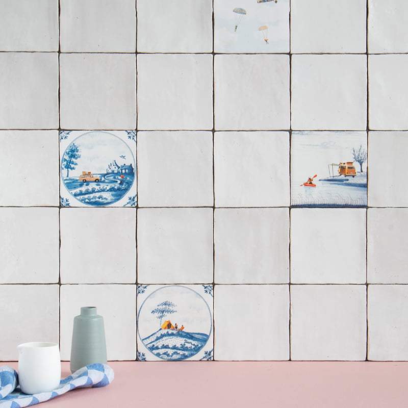 StoryTiles StoryTiles 10x10cm East west home is best -  StoryTiles bei Nauli and Stories