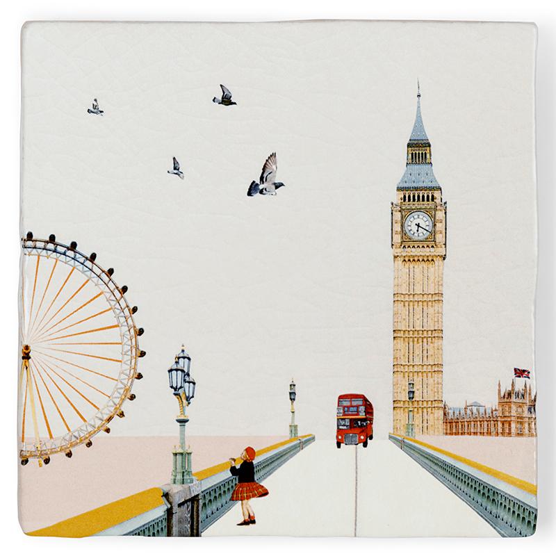 StoryTiles StoryTiles 10x10cm Eye on London - Ein Auge auf London - StoryTiles bei Nauli and Stories