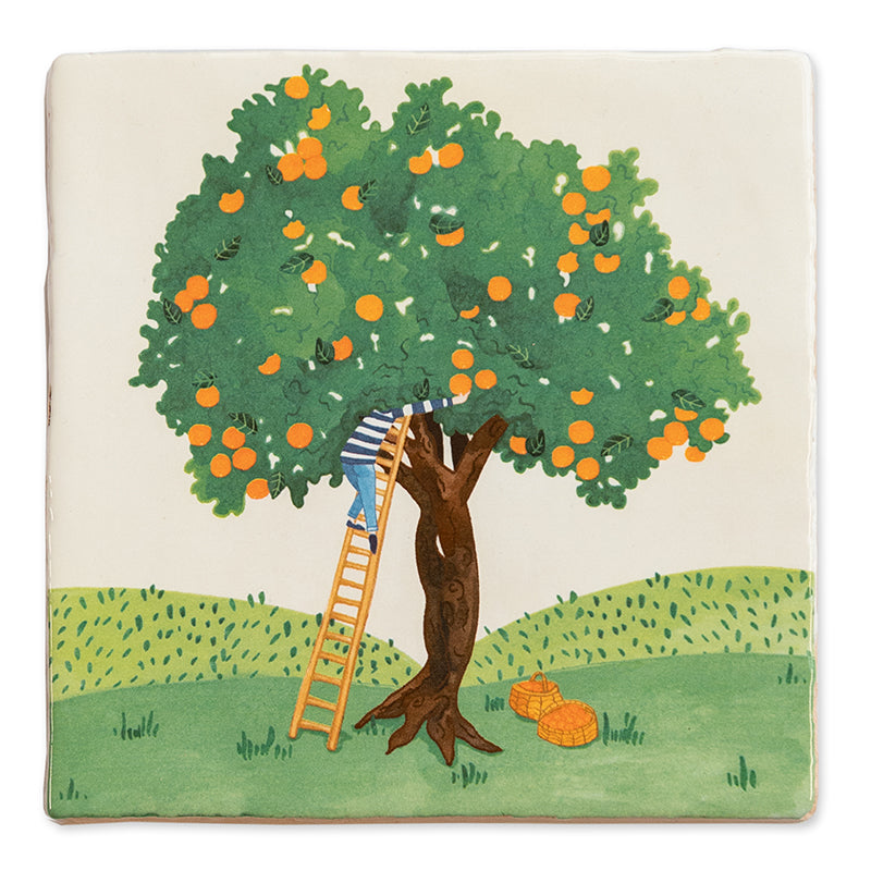 StoryTiles StoryTiles 10x10cm Fruit Picking - StoryTiles bei Nauli and Stories