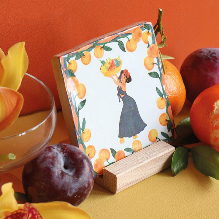 StoryTiles StoryTiles 10x10cm MISS FEEL GOOD - StoryTiles bei Nauli and Stories