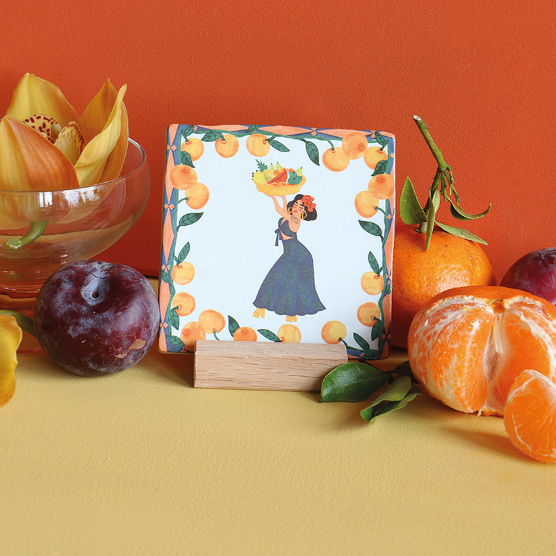 StoryTiles StoryTiles 10x10cm MISS FEEL GOOD - StoryTiles bei Nauli and Stories