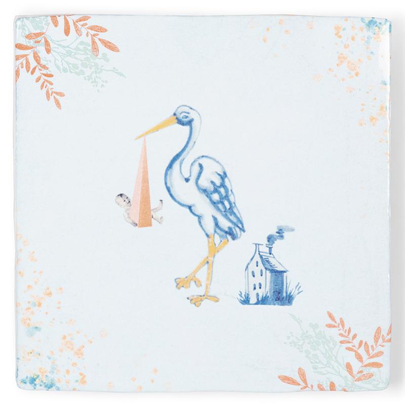 StoryTiles StoryTiles 10x10cm New girl in town - StoryTiles Fliese bei Nauli and Stories