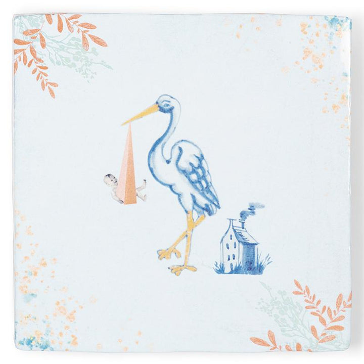 StoryTiles StoryTiles 10x10cm New girl in town - StoryTiles Fliese bei Nauli and Stories