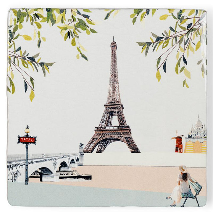 StoryTiles StoryTiles 10x10cm Paris I Love you  - Verliebt in Paris - StoryTiles bei Nauli and Stories