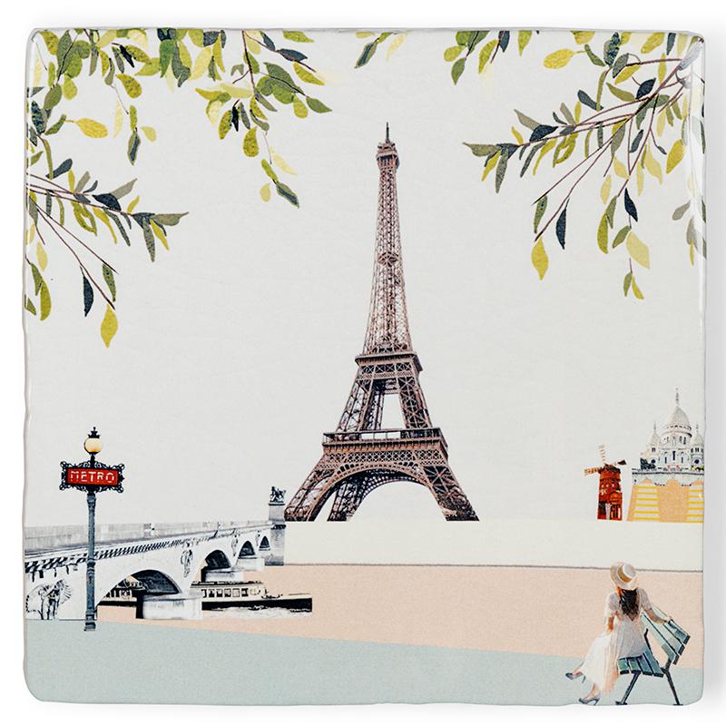 StoryTiles StoryTiles 13x13cm Paris I Love you  - Verliebt in Paris - StoryTiles - Medium bei Nauli and Stories