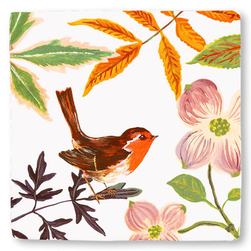 StoryTiles StoryTiles 10x10cm Sheltering Leaves -  Im Schutz der Blätter - StoryTiles bei Nauli and Stories