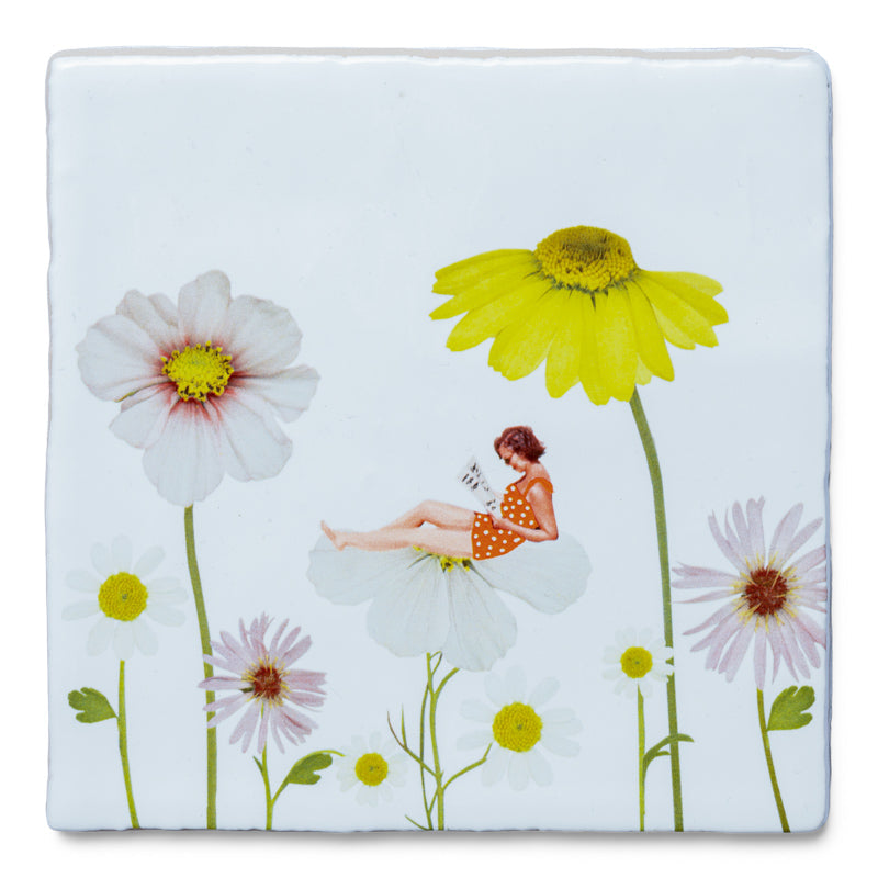 StoryTiles StoryTiles 10x10cm Surrounded by Flowers - StoryTiles bei Nauli and Stories