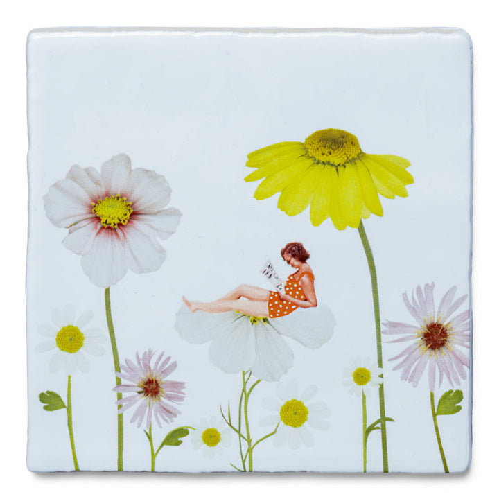 StoryTiles StoryTiles 13x13cm Surrounded by Flowers - StoryTiles - Medium bei Nauli and Stories