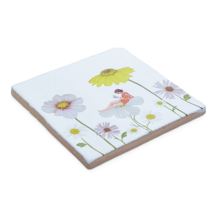 StoryTiles StoryTiles 13x13cm Surrounded by Flowers - StoryTiles - Medium bei Nauli and Stories