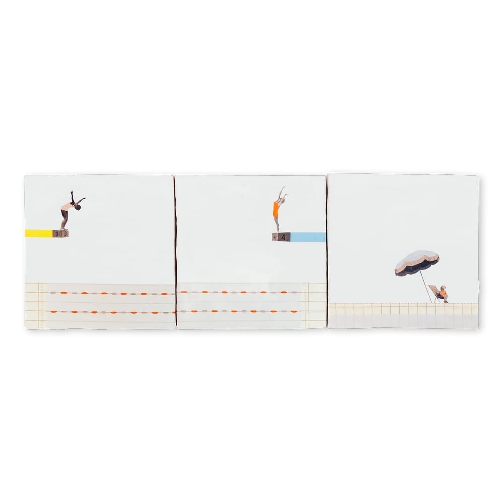 StoryTiles StoryTiles 10x10cm The diving spectacle StoryTiles bei Nauli and Stories