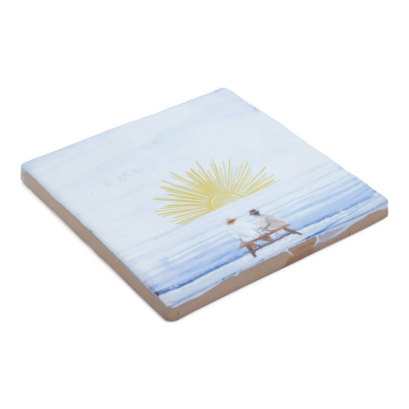 StoryTiles StoryTiles 13x13cm Watching the sunset together - StoryTiles - Medium bei Nauli and Stories