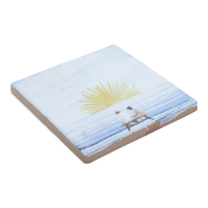 StoryTiles StoryTiles 13x13cm Watching the sunset together - StoryTiles - Medium bei Nauli and Stories