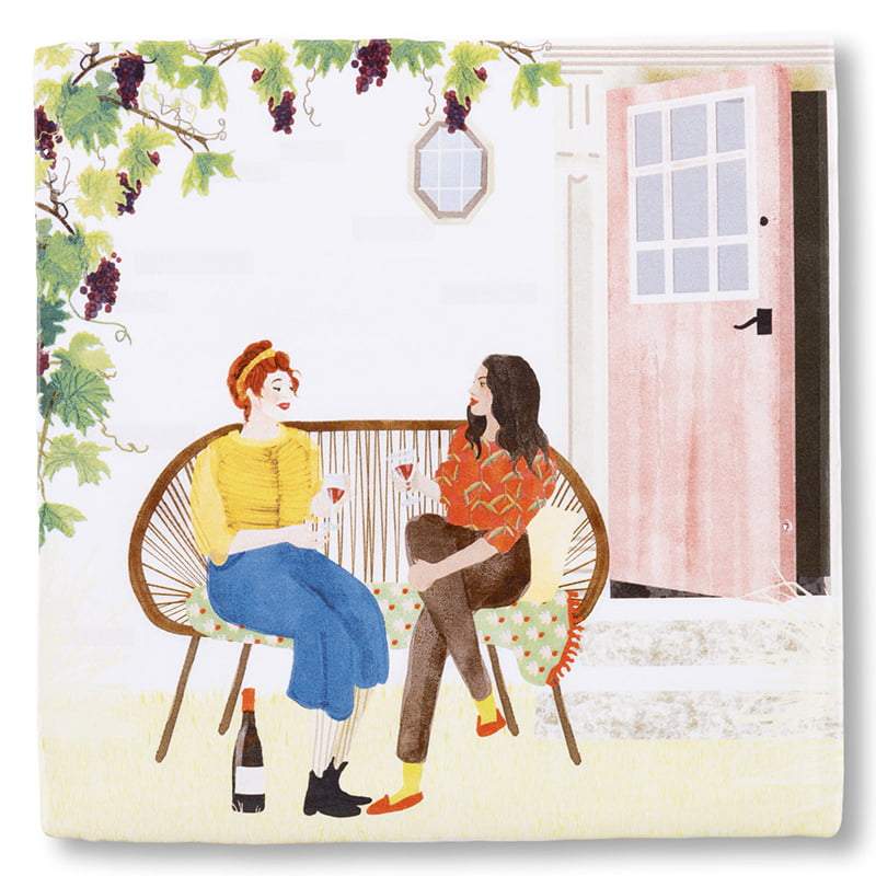 StoryTiles StoryTiles 10x10cm Wine o'clock - StoryTiles bei Nauli and Stories