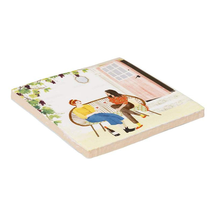 StoryTiles StoryTiles 10x10cm Wine o'clock - StoryTiles bei Nauli and Stories