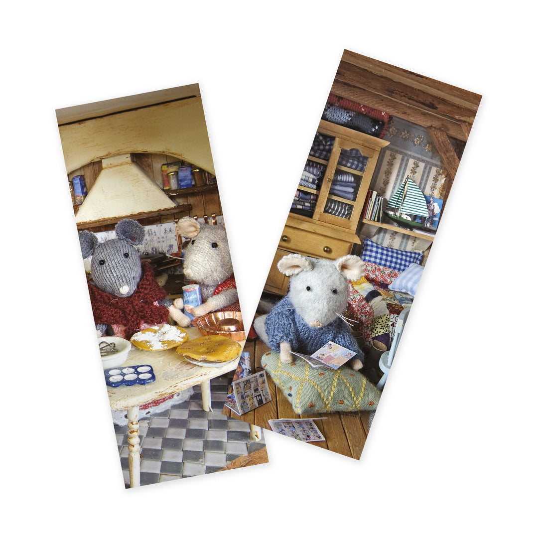 Das Mausehaus Puppenhaustüre Mäusetür | Wichteltür bei Nauli and Stories