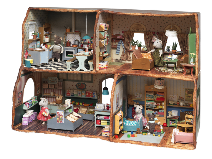 Das Mäusehaus Puppenhaus Das Mäusehaus - Spielhaus bei Nauli and Stories