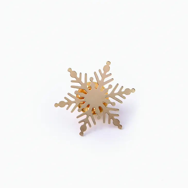 Titlee Brosche Brosche goldene Schneeflocke bei Nauli and Stories
