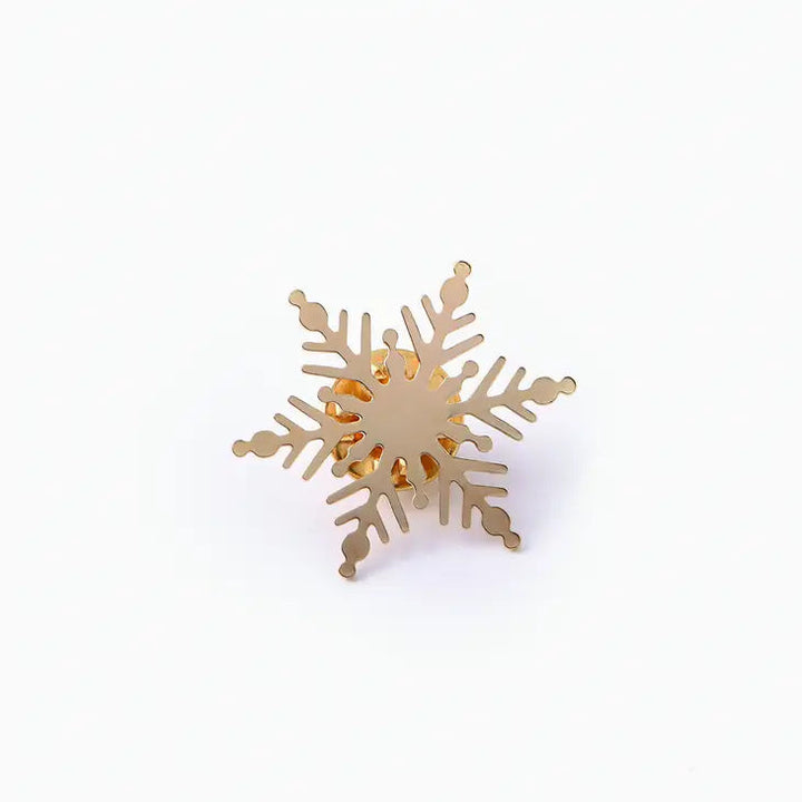 Titlee Brosche Brosche goldene Schneeflocke bei Nauli and Stories