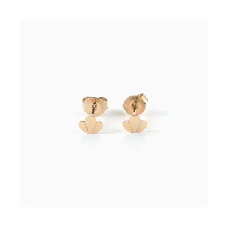 Titlee Ohrringe Ohrstecker goldene Blume bei Nauli and Stories