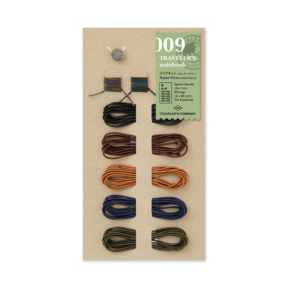 Traveler's Company Lesezeichen TRAVELER'S notebook regular 009 Repair Kit - Standard Farben - neu bei Nauli and Stories