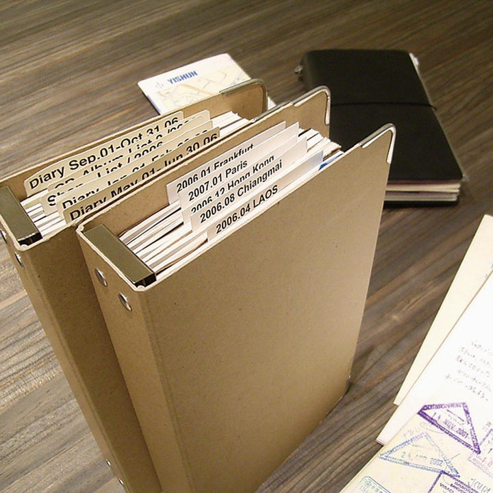 Traveler's Company Ordner 011 TRAVELER´S notebook Refill Binder Regular bei Nauli and Stories