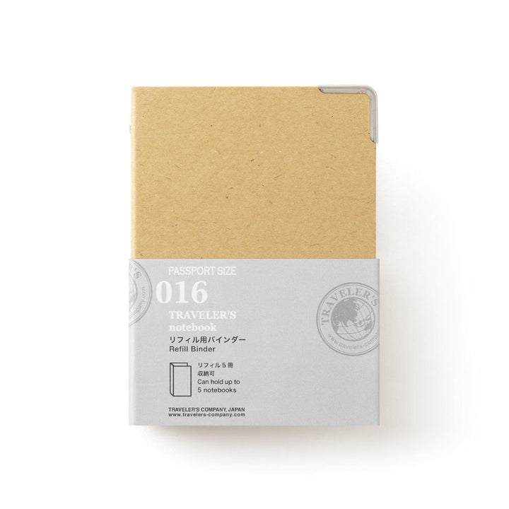 Traveler's Company Ordner 016 TRAVELER´S notebook Refill Binder Passport Size bei Nauli and Stories