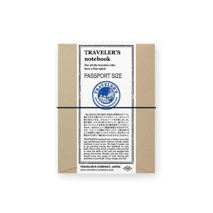 Traveler's Company Notizbuch Reisenotizbuch "Traveler's Notebook" Passport Leder blau