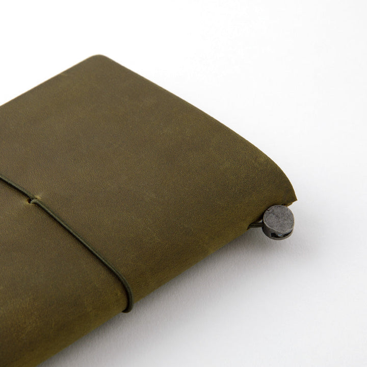 Traveler's Company Notizbuch Reisenotizbuch "TRAVELER'S notebook" Passport Leder olive bei Nauli and Stories