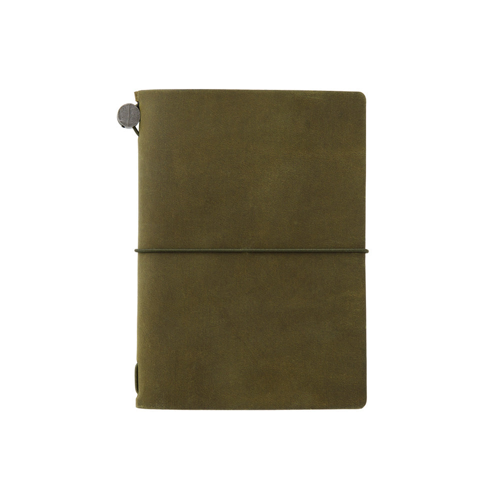 Traveler's Company Notizbuch Reisenotizbuch "TRAVELER'S notebook" Passport Leder olive bei Nauli and Stories