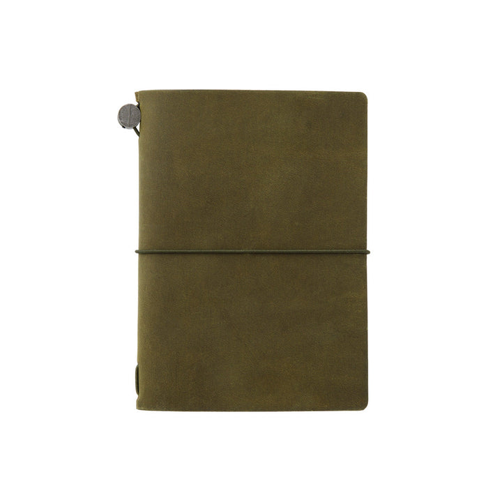 Traveler's Company Notizbuch Reisenotizbuch "TRAVELER'S notebook" Passport Leder olive bei Nauli and Stories