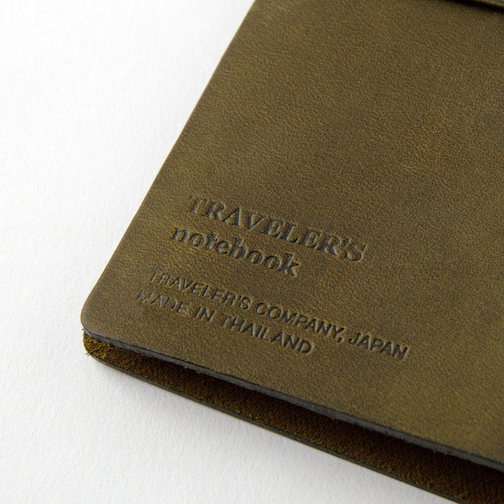 Traveler's Company Notizbuch Reisenotizbuch "TRAVELER'S notebook" Passport Leder olive bei Nauli and Stories