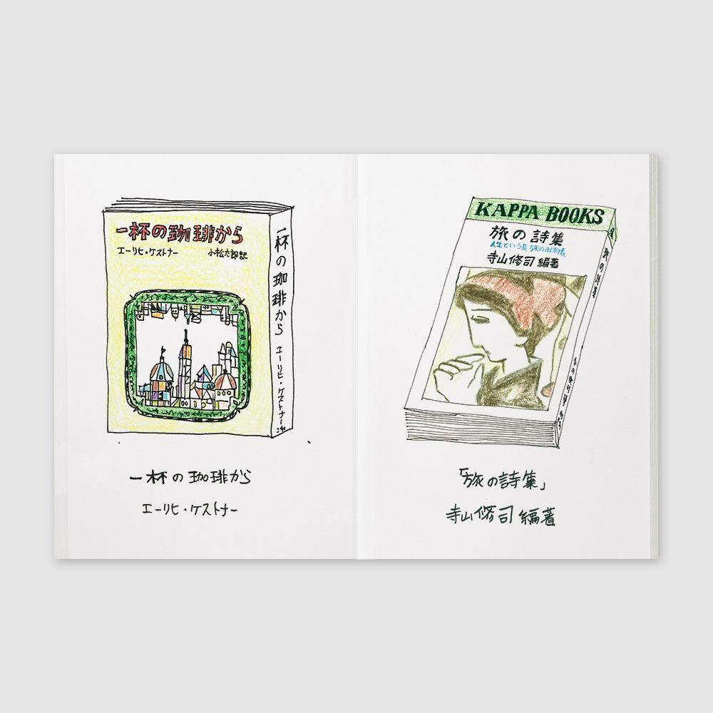 Traveler's Company Notizbuch TRAVELER'S notebook Passport 008 Sketch Paper bei Nauli and Stories
