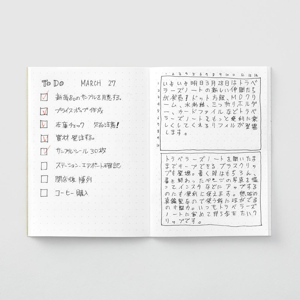 Traveler's Company Notizbuch TRAVELER'S notebook Passport 014  Dot Grid bei Nauli and Stories