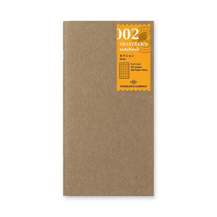 Traveler's Company Notizbuch TRAVELER'S notebook regular 002 grid bei Nauli and Stories