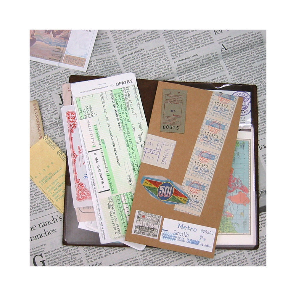 Traveler's Company Einschub TRAVELER'S notebook regular 004 Pocket Sticker bei Nauli and Stories