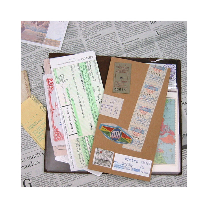 Traveler's Company Einschub TRAVELER'S notebook regular 004 Pocket Sticker bei Nauli and Stories