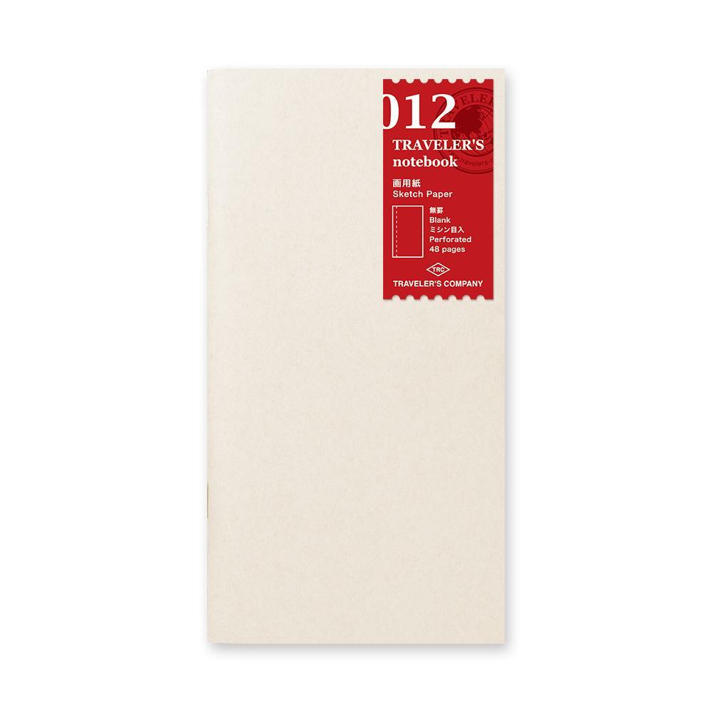 Traveler's Company Skizzenbuch TRAVELER'S notebook regular 012 Sketch Paper bei Nauli and Stories