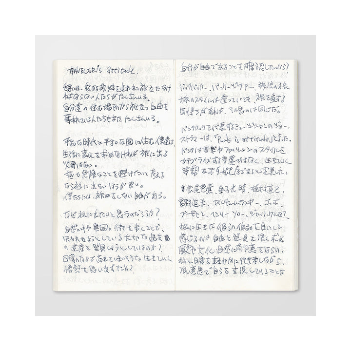 Traveler's Company Notizbuch TRAVELER'S notebook regular 013 Lightweight Paper bei Nauli and Stories
