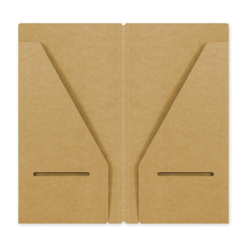 Traveler's Company Notizbuch Traveler's Notebook regular 020 Kraft Paper Folder