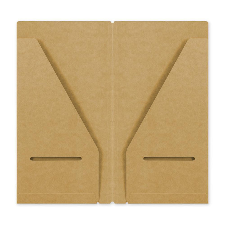 Traveler's Company Notizbuch Traveler's Notebook regular 020 Kraft Paper Folder