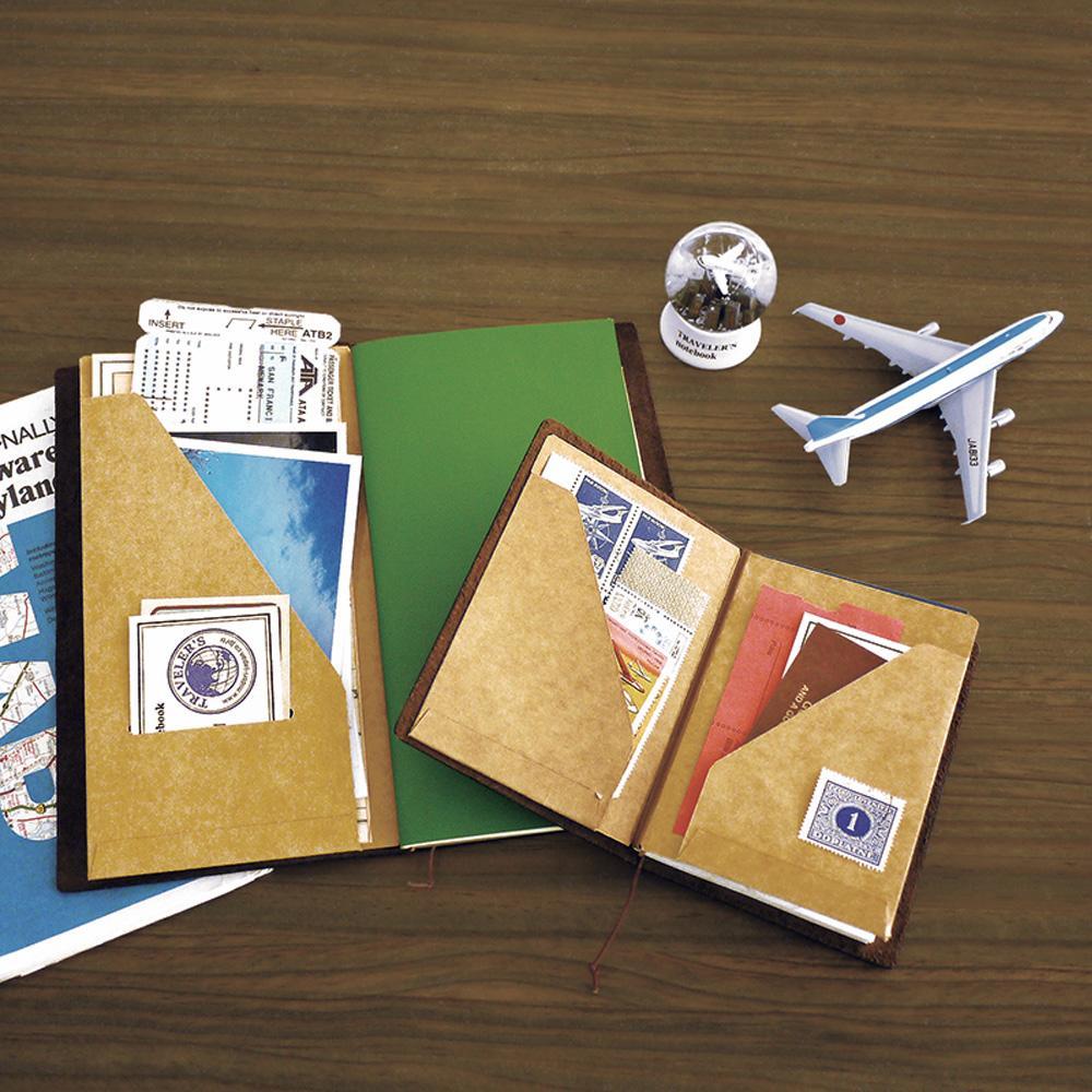 Traveler's Company Folder Traveler's Notebook regular 020 Kraft Paper Folder bei Nauli and Stories