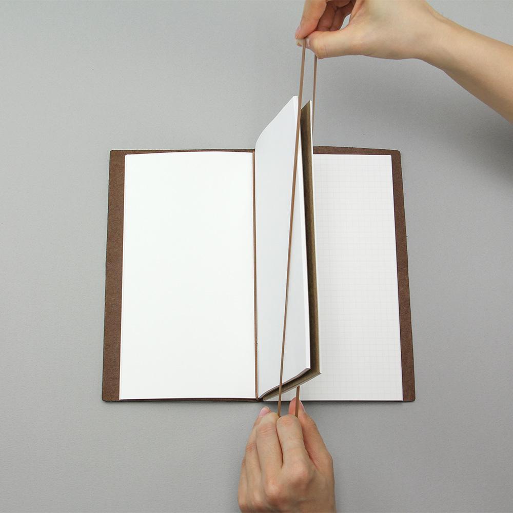 Traveler's Company Bindung Traveler's Notebook regular 021 Connecting Rubber Band bei Nauli and Stories