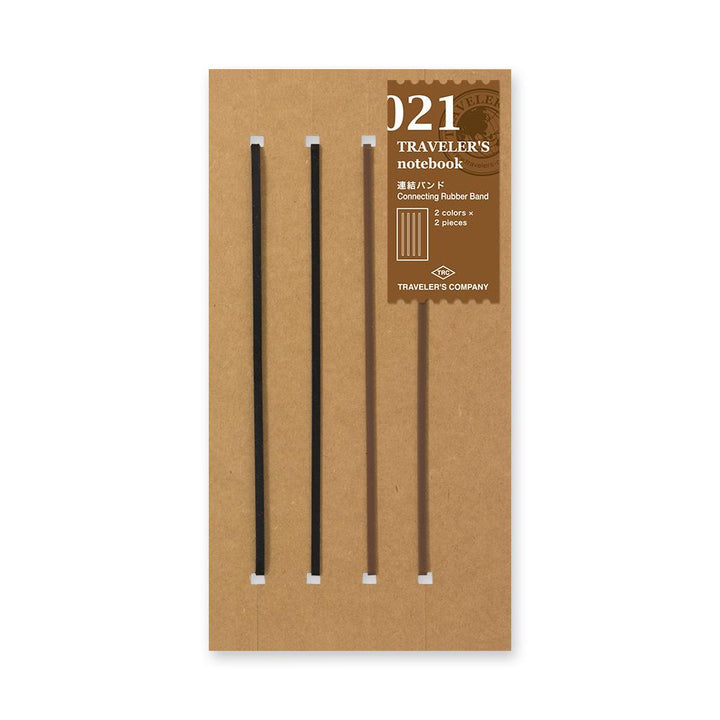 Traveler's Company Bindung Traveler's Notebook regular 021 Connecting Rubber Band bei Nauli and Stories