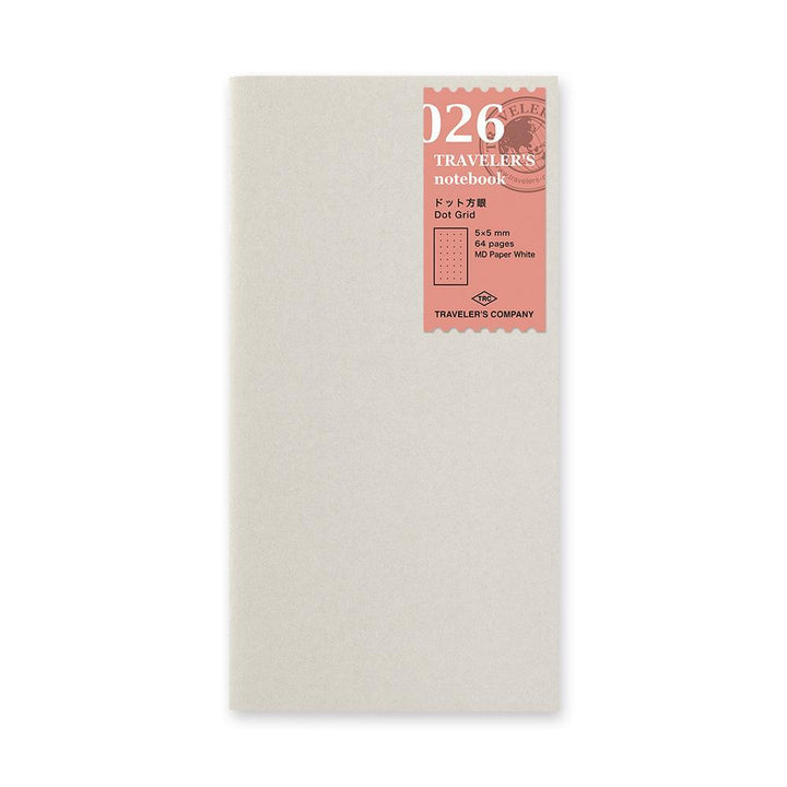 Traveler's Company Notizbuch TRAVELER'S notebook regular 026 dot grid bei Nauli and Stories